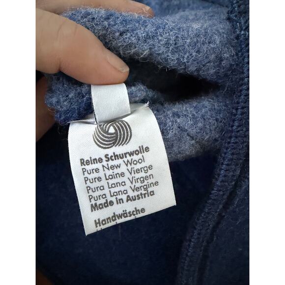 Giesswein wool button up cardigan sweater kids size 8 - Picture 5 of 5